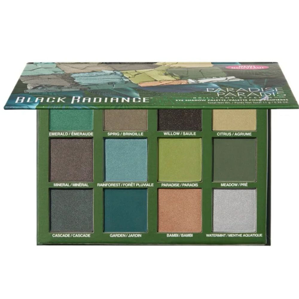 Black Radiance Brilliant Effects Eye Shadow Palette Tribal Bright